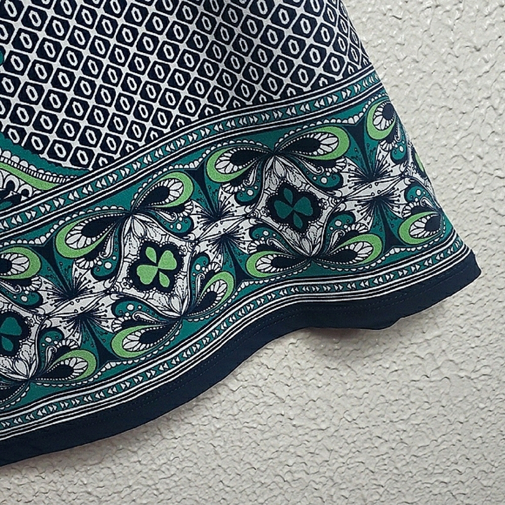 Max Studio Sleeveless Geometric Pattern Midi Dres… - image 5